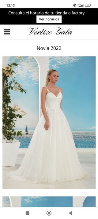 vestido de novia 2023