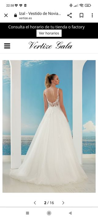 vestido de novia 2023