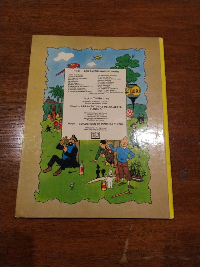 Comics Las aventuras de Tintín
