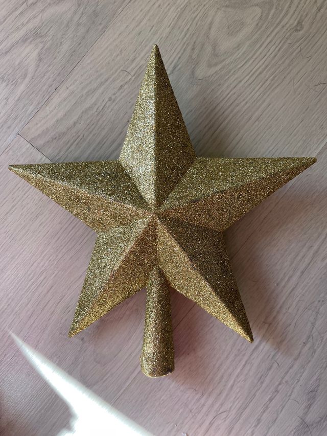 Estrella árbol navidad