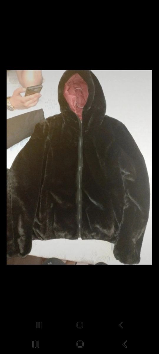 Giubotto/pelliccia reversibilile