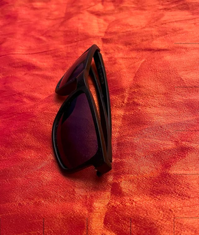 Occhiali da sole neri (Lenti nere)