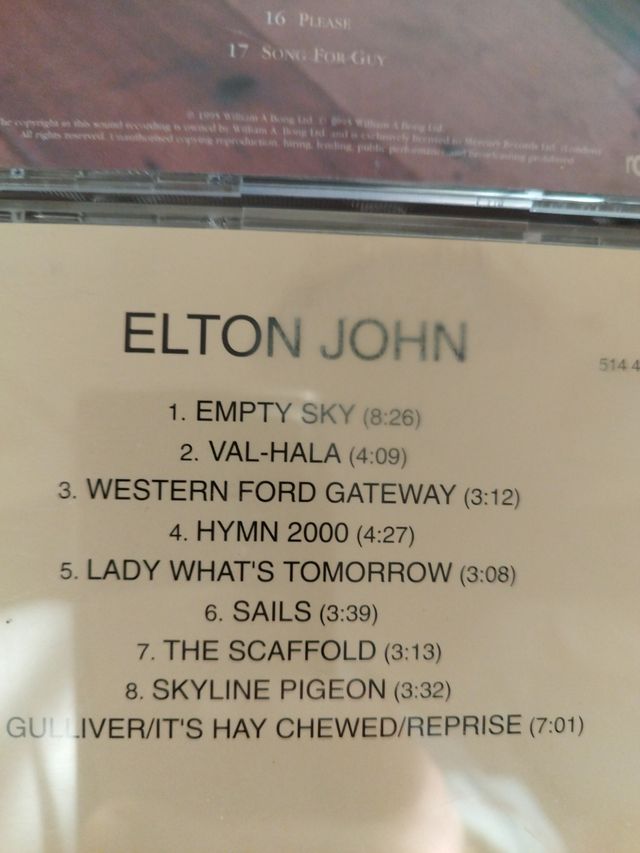 CDS ELTON JOHN