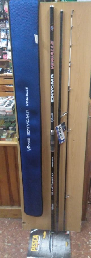 PESCA,CAÑA DE SPINNING+FUNDA - NUEVA.
