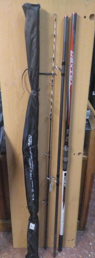 PESCA,CAÑA DE SPINNING+FUNDA - NUEVA.