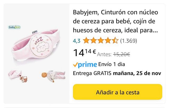 cinturon bebe anti-colico (azul)