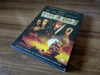Piratas del Caribe DVD + Medallón