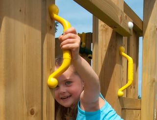 Parque infantil Jungle Farm. Montaje opcional.