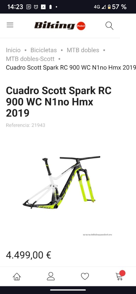 Scott Spark RC 900 WorldCup Nino Shurter