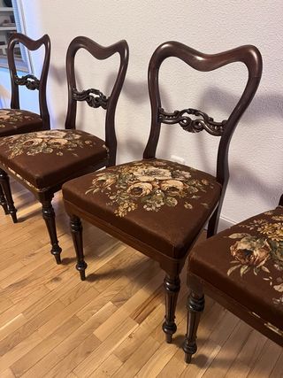 Sillas estilo isabelino