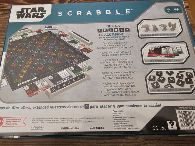 Scrabble edicion Star Wars