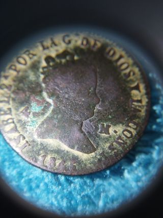 🪙 MONEDA escasos 4 maravedis isabel 2 1846