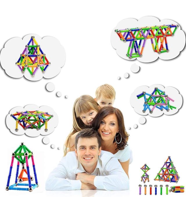 IMAGIX JUEGO MAGNETICO de CONSTRUCCION DE FIGURAS