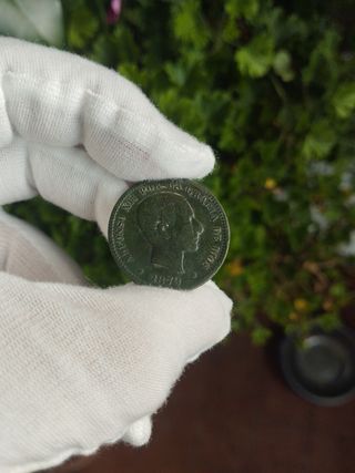 🪙 MONEDA 5centimos 1879 Alfonso XII