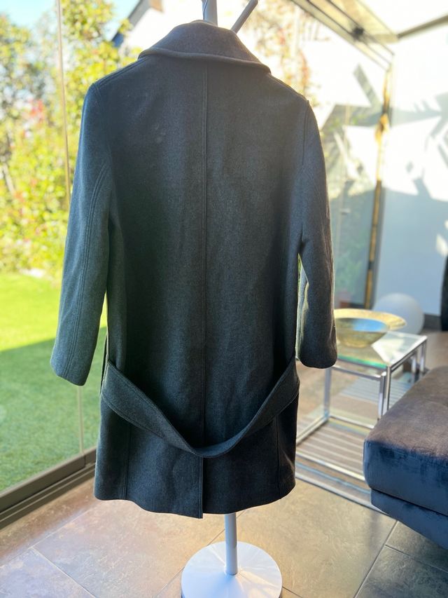 Abrigo oversize gris. Bimba y Lola. Oportunidad