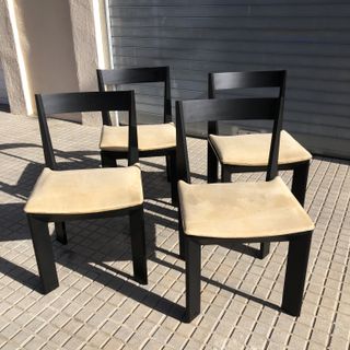 Sillas vintage estilo Cassina 80s Diseño