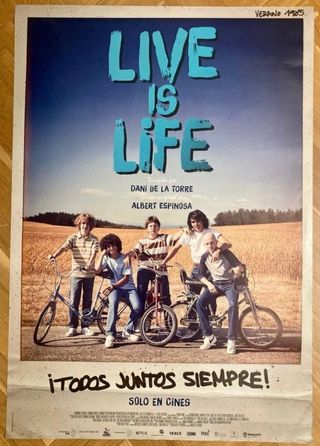 poster Cine Live Is Life