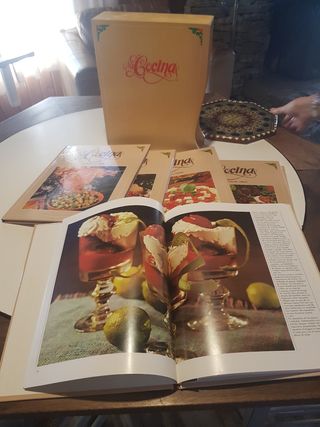 Collezione di libri di cucina