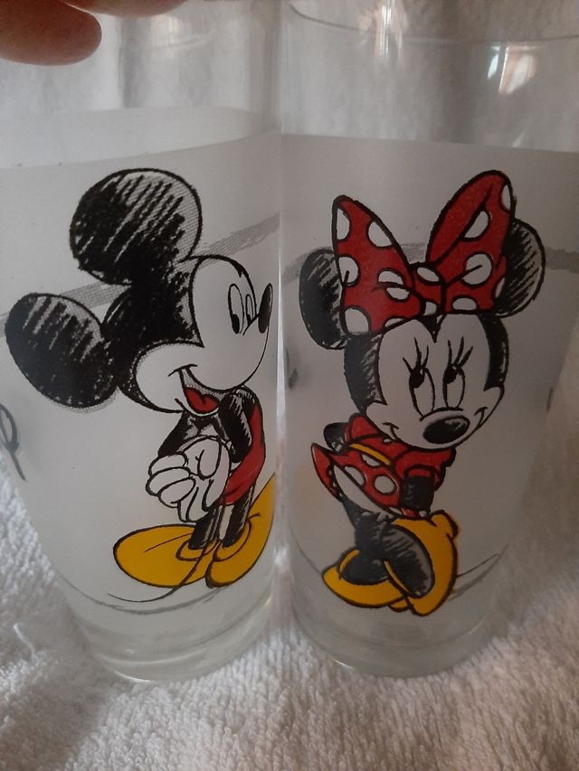 Vasos Mickey y Minnie 