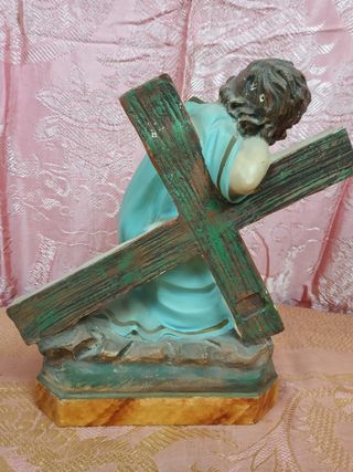 Imagen Antiguo Niño Jesús Pasión Olot S.XIX 29CMS