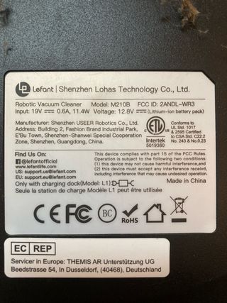 Lefant Robot Aspirador