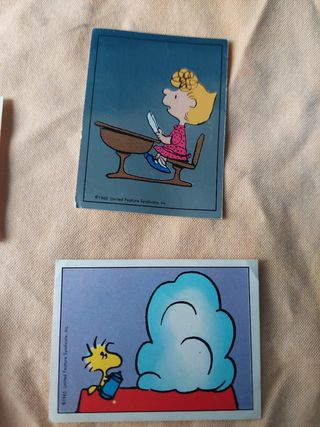 Cromos I love Snoopy