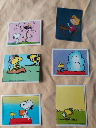 Cromos I love Snoopy