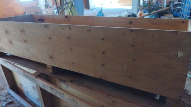 3 cajones de madera ideal para jardinera