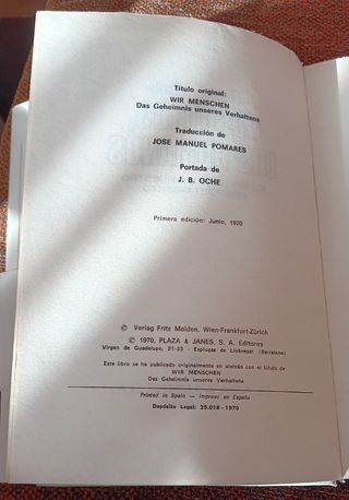 Libro NOSOTROS LOS HUMANOS