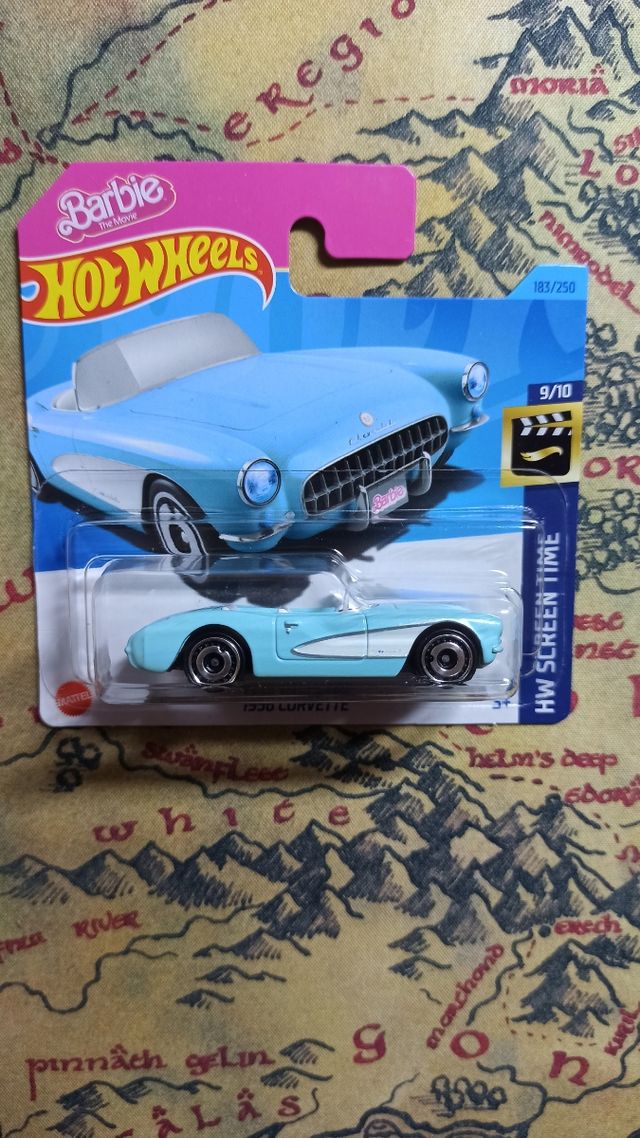 Hot Wheels Barbie Corvette 1956
