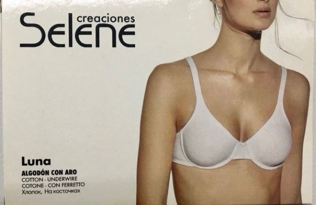 Sujetador LUNA SELENE 85 B Algodón