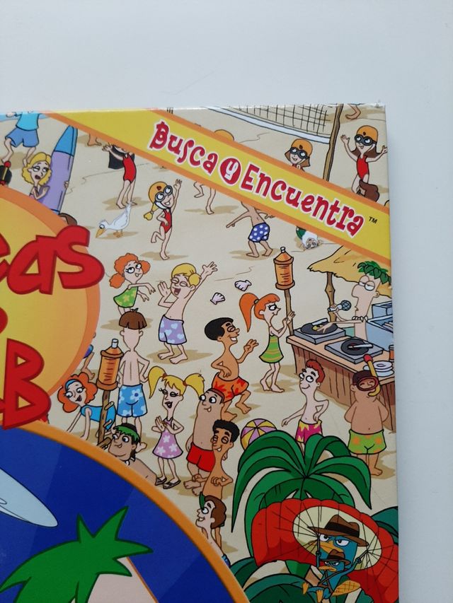 Libro Phineas y Ferb