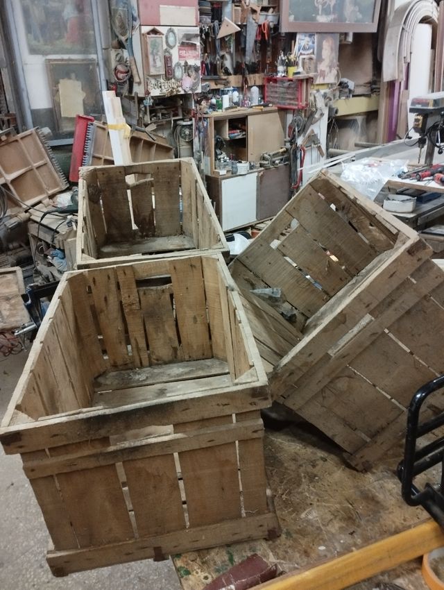 Antichi Contenitori in legno 