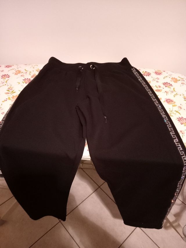 Pantaloni donna invernali con strass