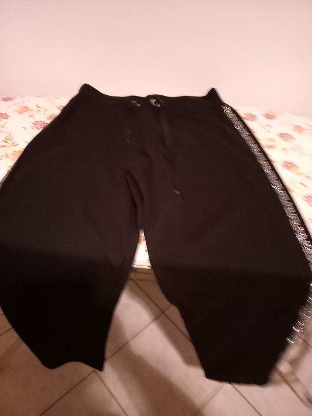 Pantaloni donna invernali con strass