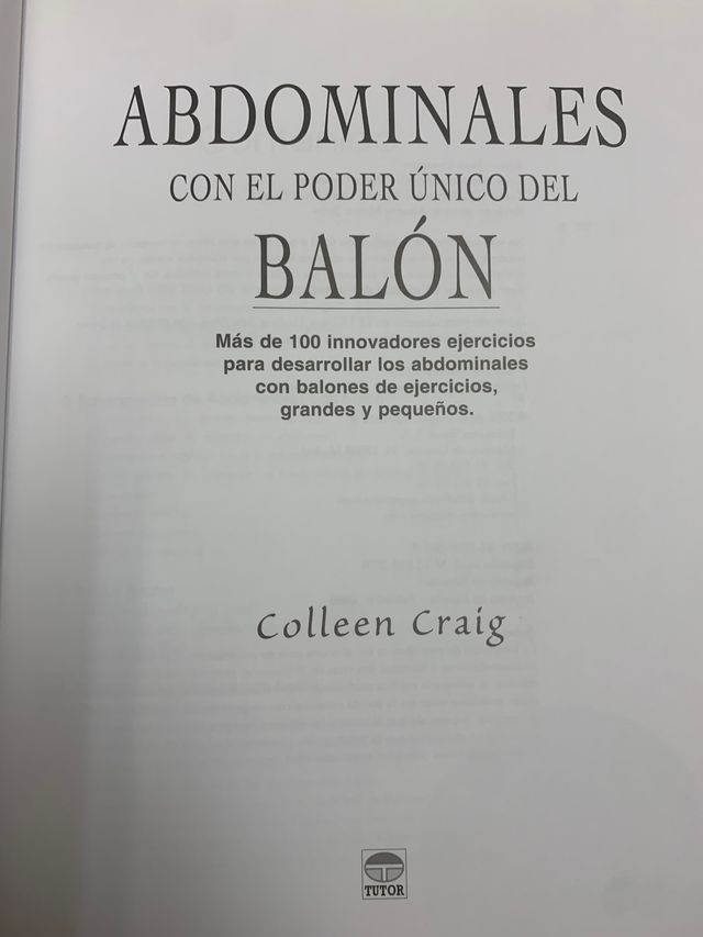 Abdominales con balon