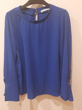 Blusa/camisa azul