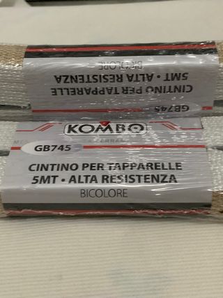 2 cinte per tapparella