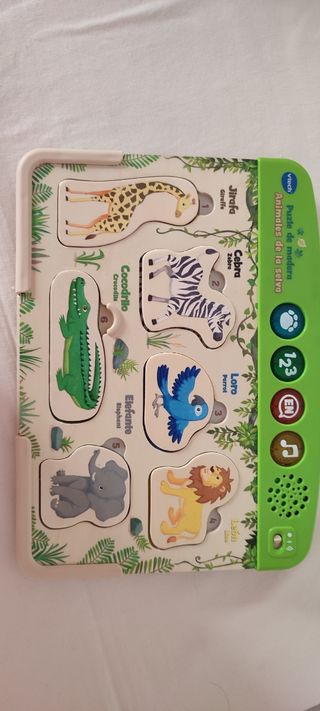 Puzzle animales de la selva