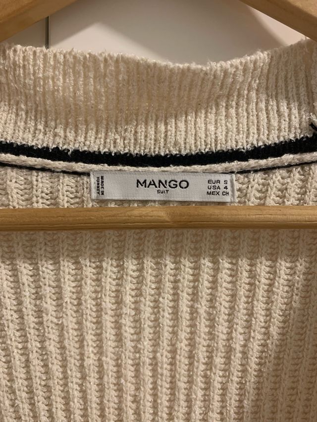 Cárdigan nuevo MANGO con lazos