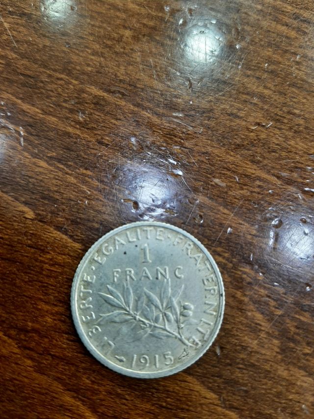 5 franco francia plata 1962