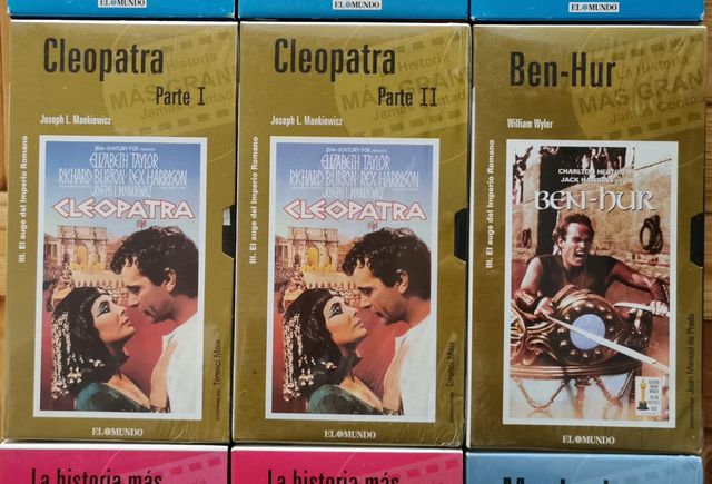 21 cintas de VHS. Películas.Clásicos de ayer y hoy