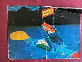 Juego antiguo avión acrobático Rico