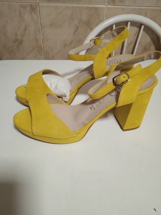 Sandalias zapatos de tacón 39