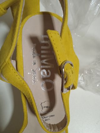 Sandalias zapatos de tacón 39