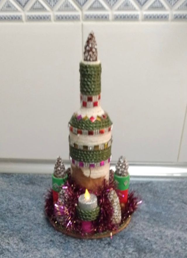 Adornos de navidad hechos a mano