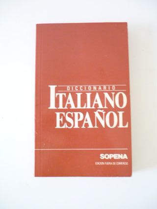 DICCIONARIO ITALIANO ESPAÑOL 1 EURO