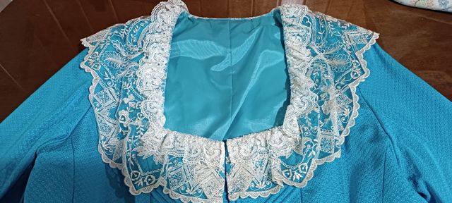 Cuerpo fallera manga larga