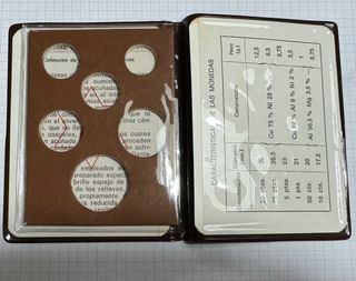 CARTERAS PRUEBAS NUMISMATICAS *74*75 Y E-87VACIAS.