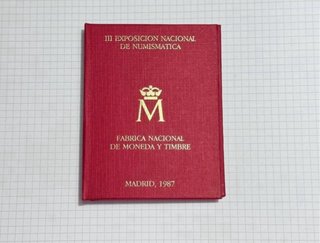 CARTERAS PRUEBAS NUMISMATICAS *74*75 Y E-87VACIAS.